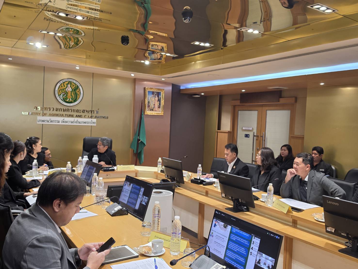 title - รองเลขาธิการ ส.ป.ก. ร่วมการประชุมคณะกรรมการขับเคลื่อนปุ๋ยอินทรีย์ของกระทรวงเกษตรและสหกรณ์ ครั้งที่ 3/2569